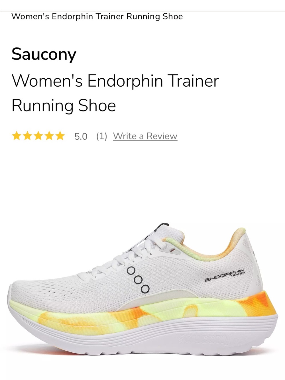 Saucony Women's Endorphin Trainer - Picture 4 of 11